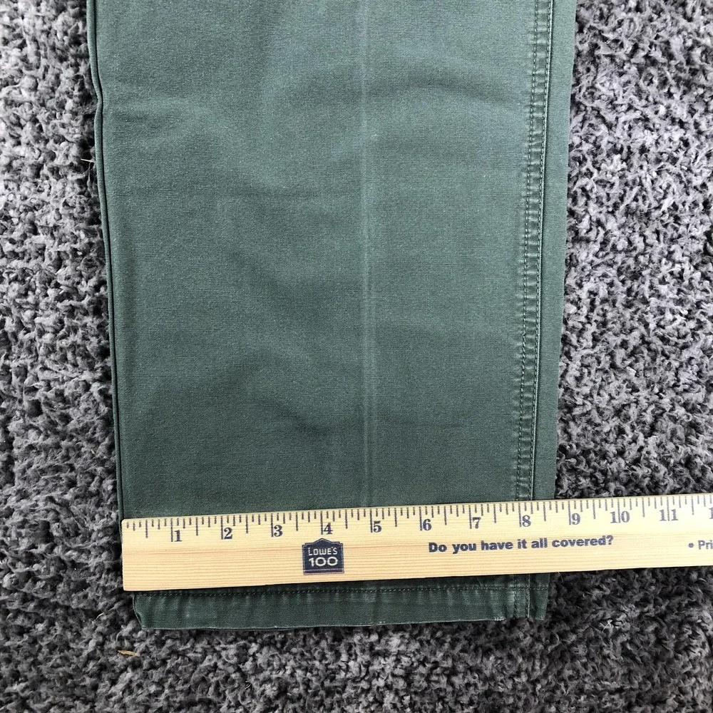 5.11 Tactical Cargo Pants Mens 32x32 Green Canvas Relaxed Fit Workwear Outdoor